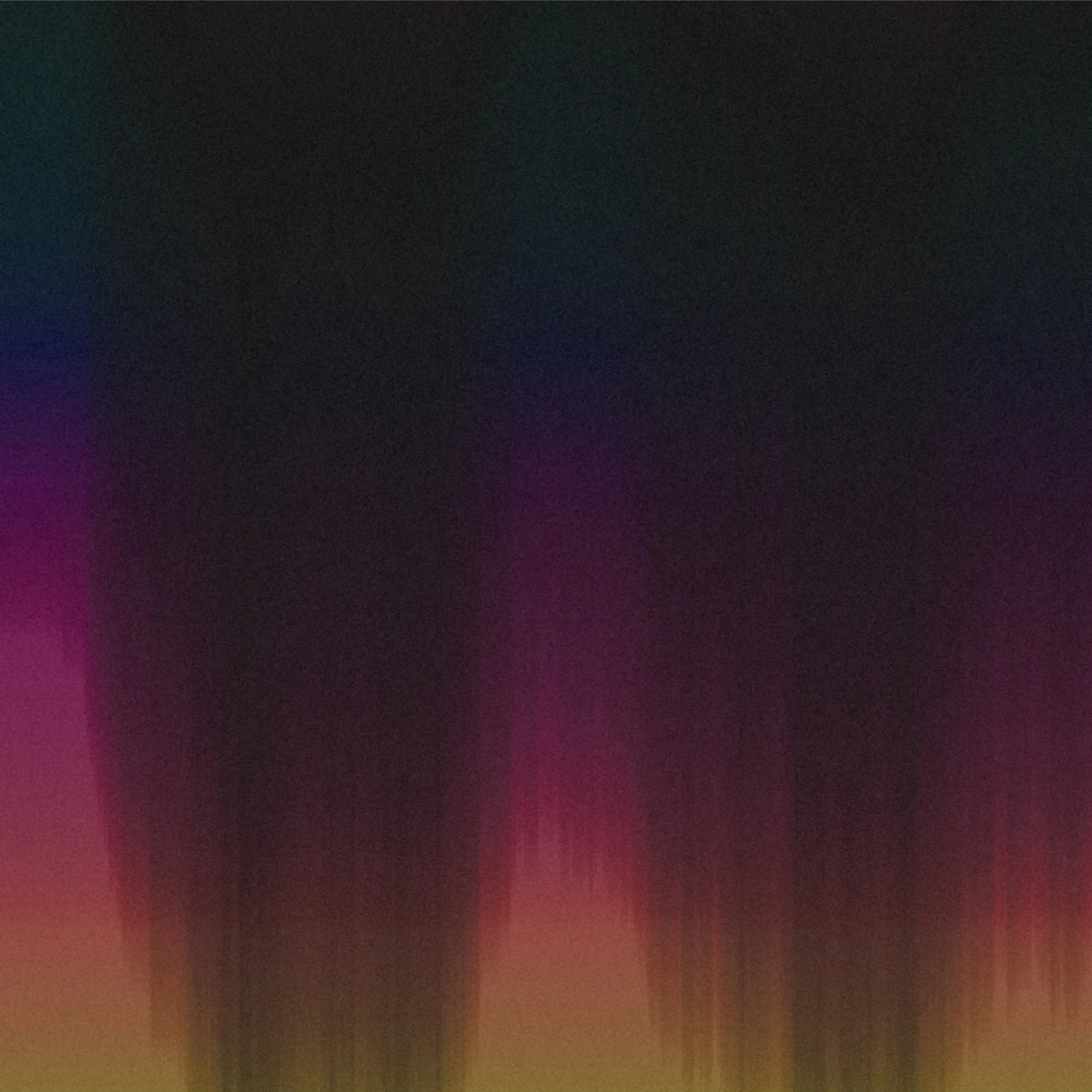 a noisy gradient with yellow, pink, blue and greenish hue to it, looks slightly like some sort of a glitched aurora.
